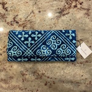 Vera Bradley Trifold Wallet Cuban Tiles